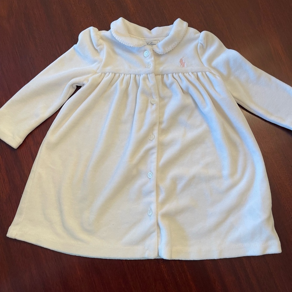 Ralph Lauren velour dress